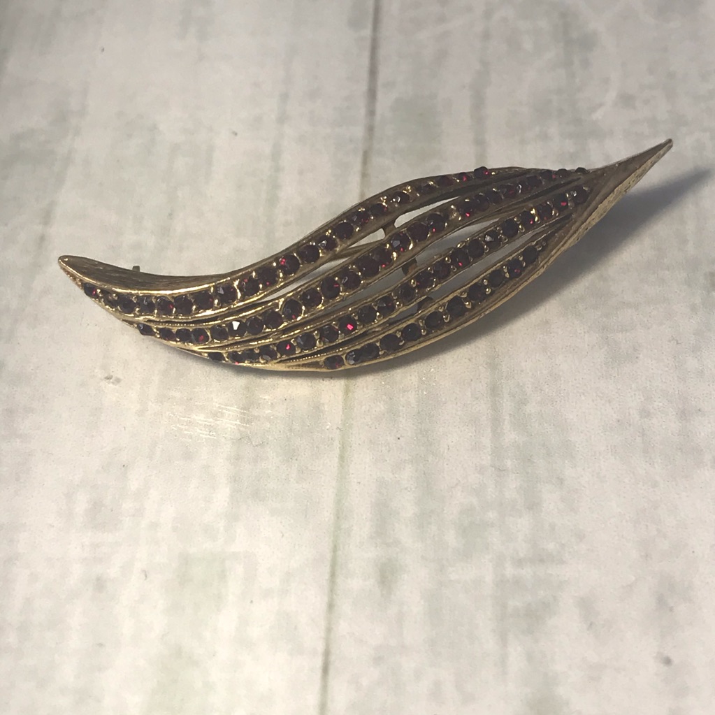 Garnet Brooch